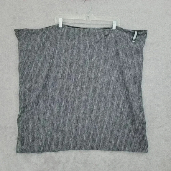 Lululemon One Size Vinyasa Women's Ribbed Knit Scarf‎ Snap Buttons 21CT - Picture 1 of 6